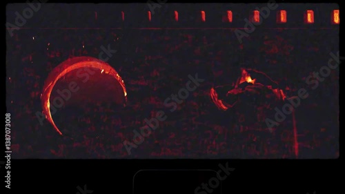 Burn Trail Film Strip Transition