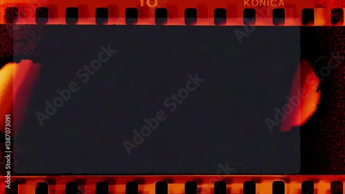 Classic Negative Frame Strip Flicker