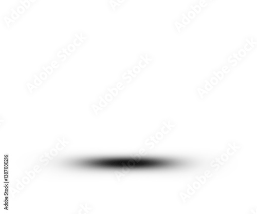 Wallpaper Mural Realistic round shadow and shadow effect. Poster, flyer, business card, banner shadow. PNG shadow on transparent background. Realistic shadow effect for design Torontodigital.ca