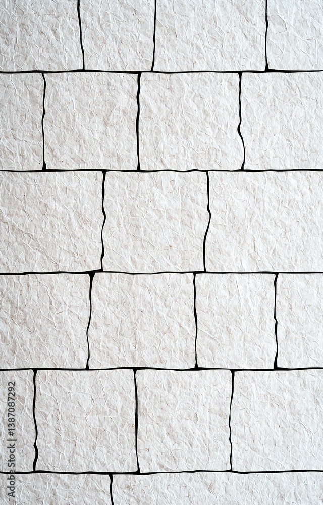 Naklejka premium Old grey eco drawing paper kraft background texture in soft white light color concept for page wallpaper 