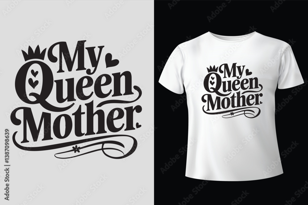 my queen mother t-shirt Print my queen mother t-shirt Print