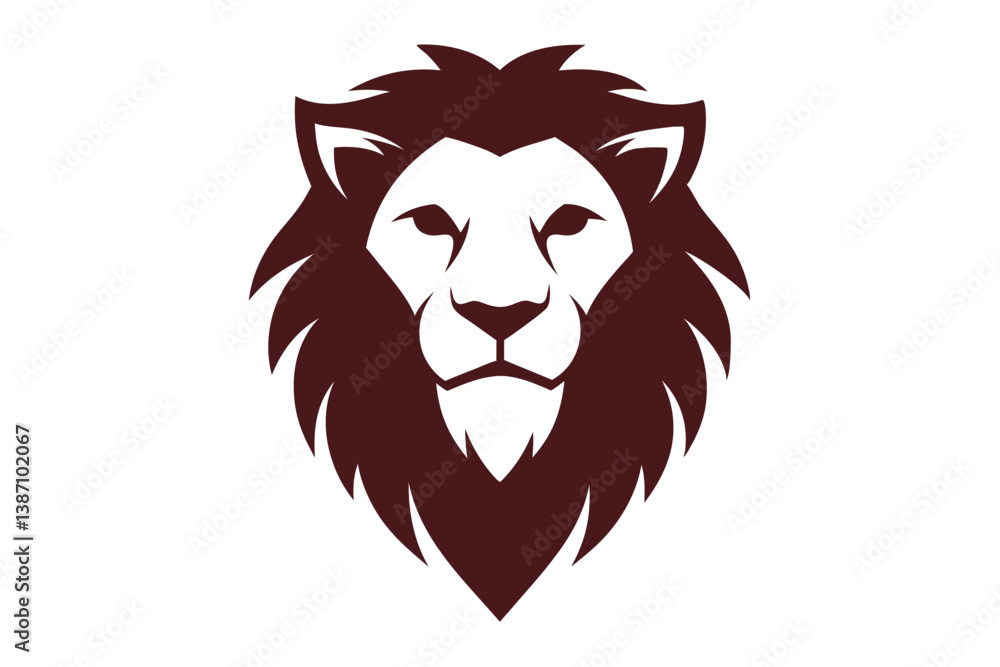 Obraz premium lion head mascot