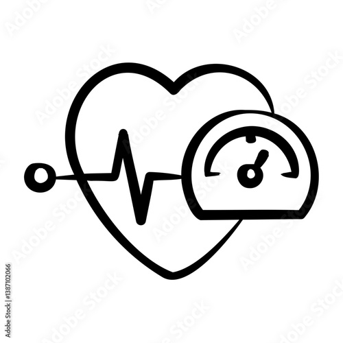 Heart Rate Monitor Icon