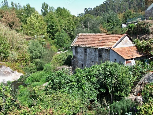 Typical landscape and nature in Northern Portugal 