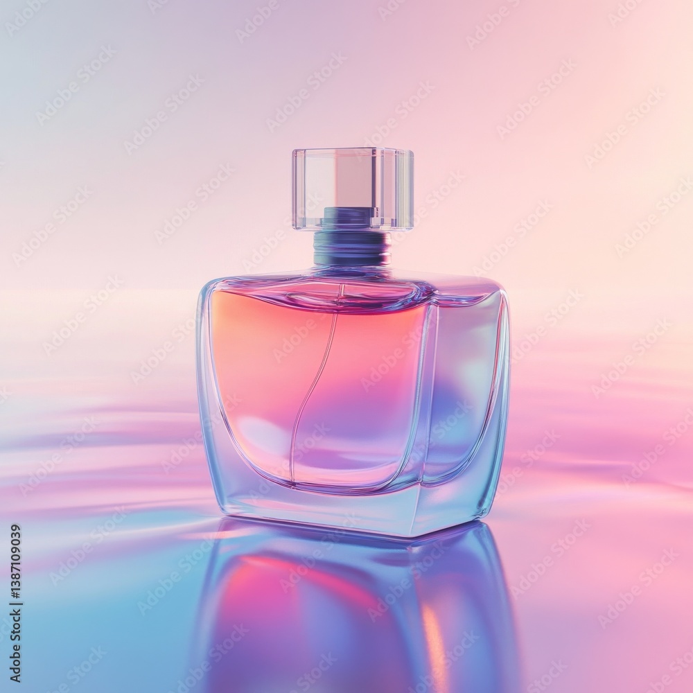 Stunning Pink Perfume Bottle Design Stunning Pink Perfume Bottle Design