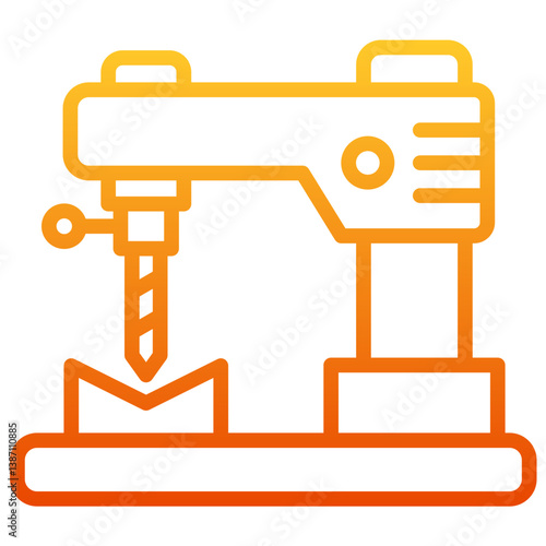 Milling Machine Icon
