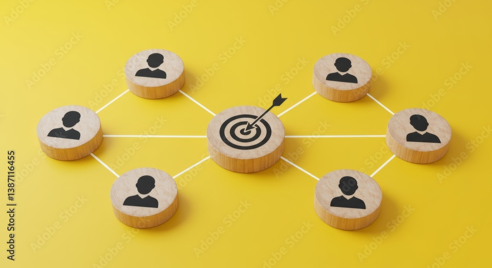 Obraz premium Targeting Audience or Customers