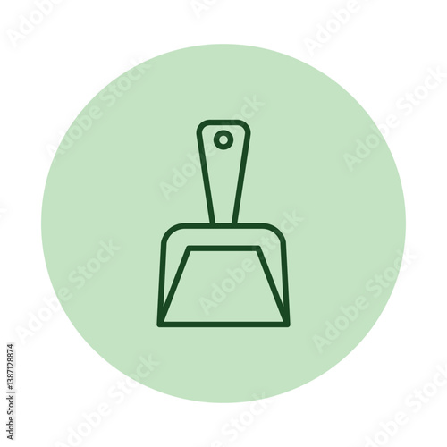 Dustpan vector, pixel perfect, illustrator file 

