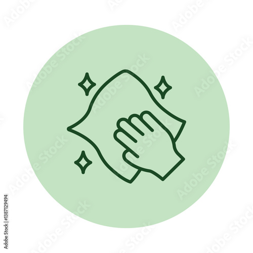 Hand clean vector, pixel perfect, illustrator file 
