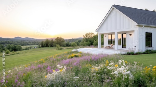 Peaceful country home with a breathtaking view