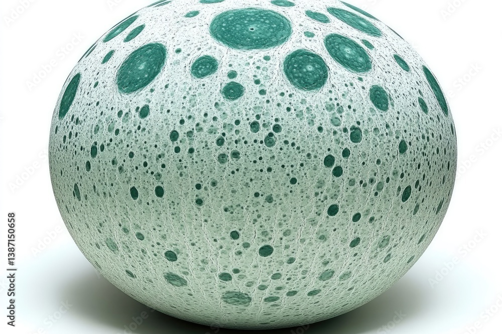 Abstract sphere with intricate texture Abstract sphere with intricate texture