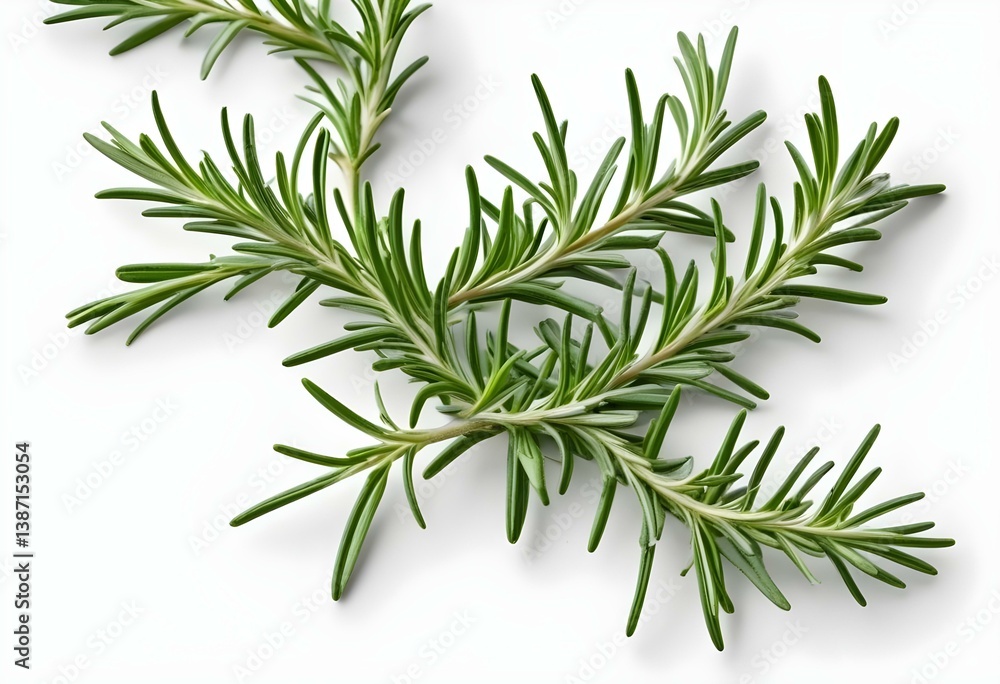 Fototapeta premium Rosemary isolated on white background