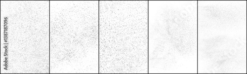 Obraz na płótnie Texture wall. Paper pattern. Grunge backdrop. Concrete textured surface. Set vector illustration, EPS 10. w salonie