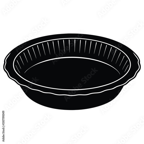 Pai Pan Silhouette Vector Illustration – Traditional, Elegant, Minimal Black Design