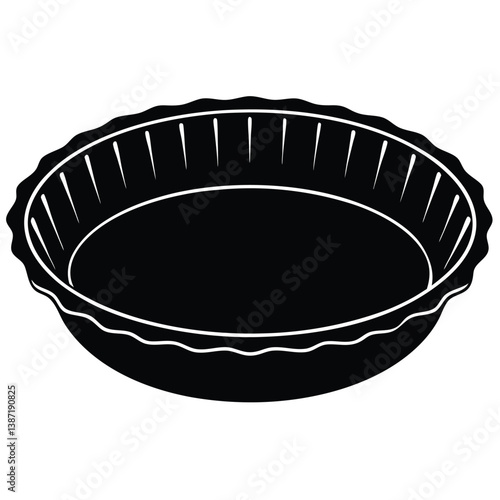 Pai Pan Silhouette Vector Illustration – Traditional, Elegant, Minimal Black Design