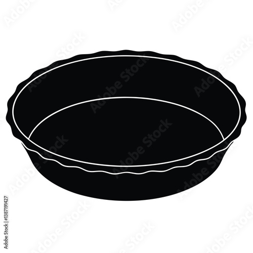 Pai Pan Silhouette Vector Illustration – Traditional, Elegant, Minimal Black Design