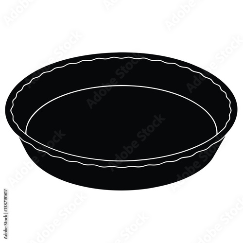 Pai Pan Silhouette Vector Illustration – Traditional, Elegant, Minimal Black Design