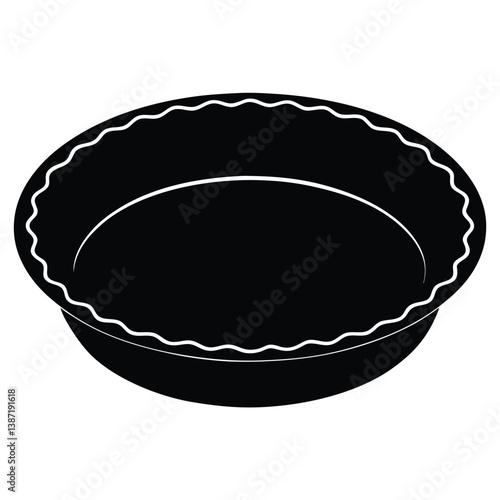 Pai Pan Silhouette Vector Illustration – Traditional, Elegant, Minimal Black Design
