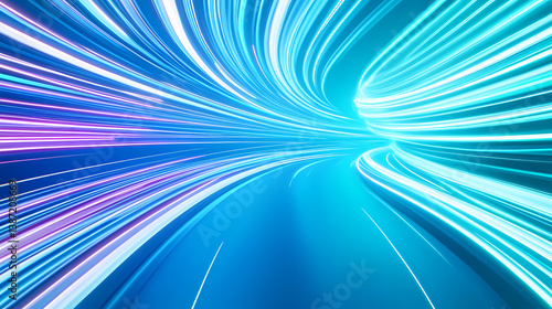 Light Blue Background with streaks of light