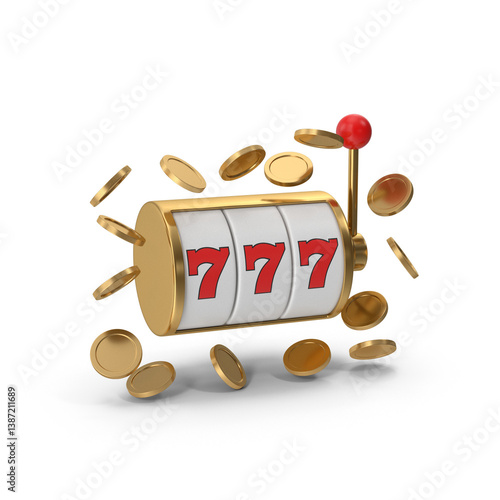 Jackpot slot machine background