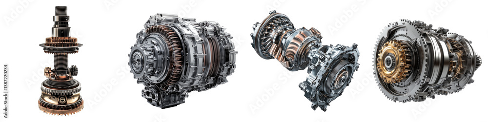 Transmission torque isolated on transparent background. PNG, Set of Transmission torque isolated on transparent background. PNG, Set of