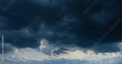 clouds  time lapse ,nature background