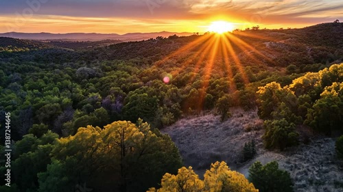 Golden Hour in the Hill Country: A Texas Sunset