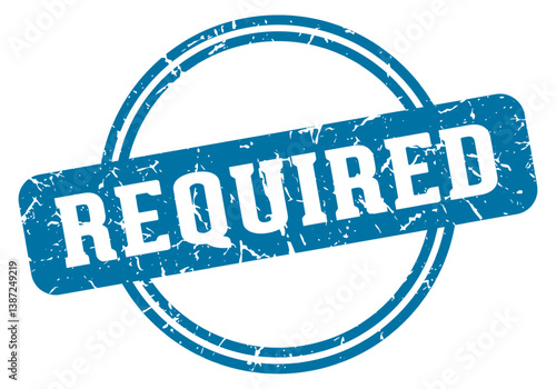 required stamp
