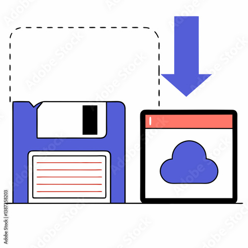 Old vs New Technology Comparison	Side-by-side comparison of outdated vs. modern tech, great for innovation topics.