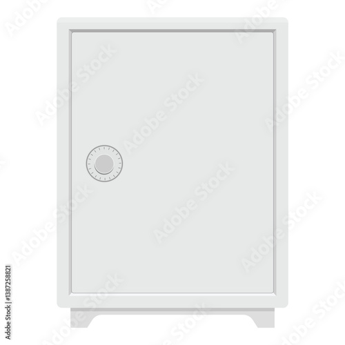 Metal safe with combination lock