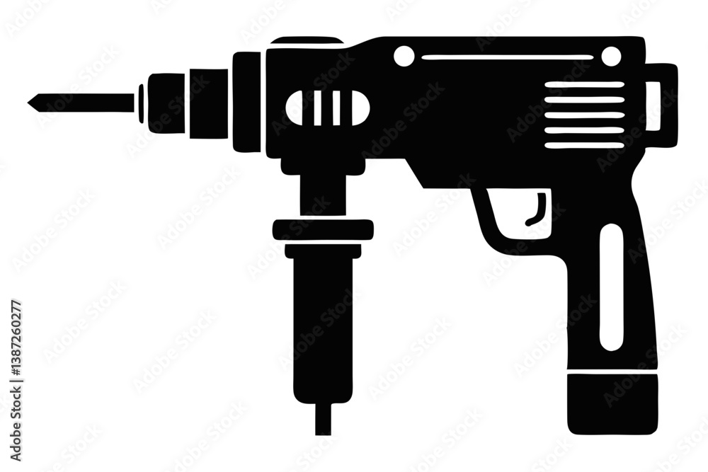 Drilling Machine Icon – Construction, Electronics, and Labor Day Vector Icon
Drilling Machine Icon – Construction, Electronics, and Labor Day Vector Icon