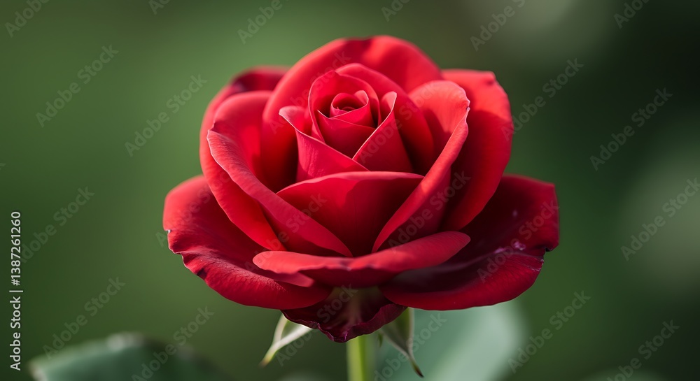 Crimson Bloom: A Velvet Embrace AI Generated Crimson Bloom: A Velvet Embrace AI Generated