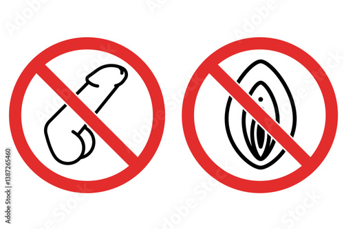 No Genitalia Symbol
