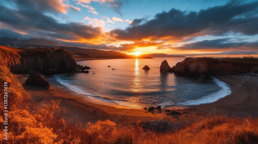Fototapeta premium Coastal Sunrise