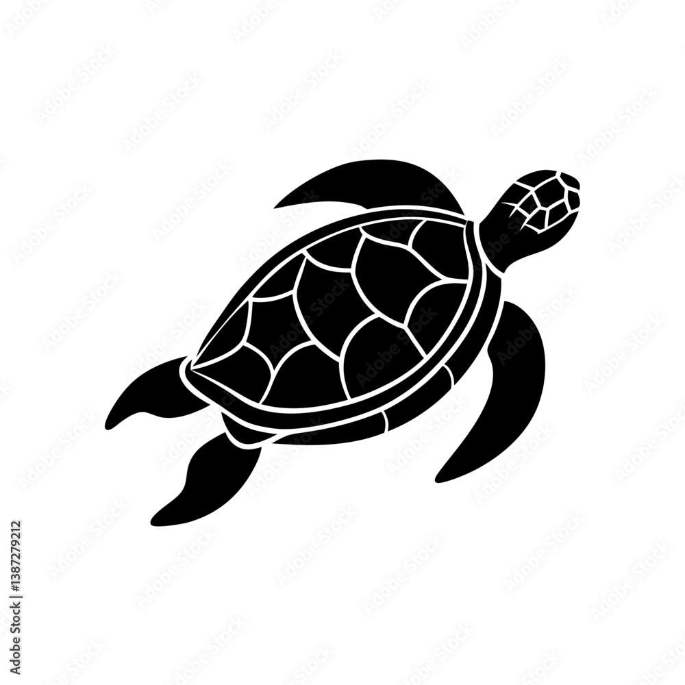 Fototapeta premium turtle on the water