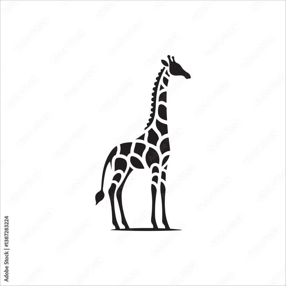 giraffe vector illustration giraffe vector illustration