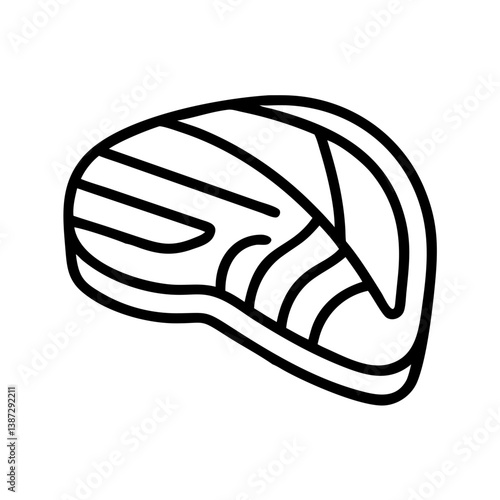 Download premium delicious steak meat cut vector illustration for restaurant and cooking design needs