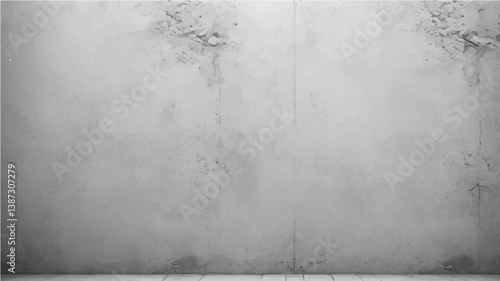 Grey textured concrete wall background