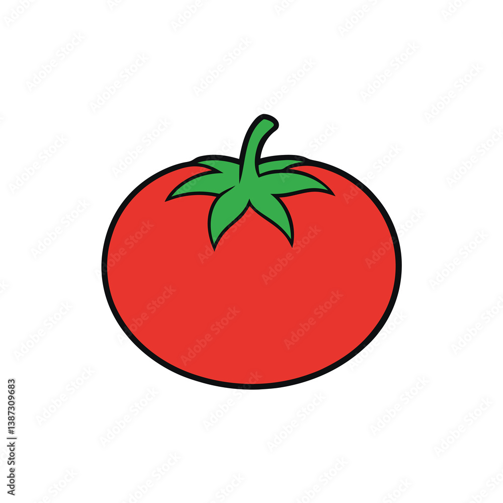 Tomatoes illustration-vector-design Tomatoes illustration-vector-design