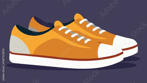 Colorful vector illustration of modern casual sneakers designed for active lifestyles in vibrant colors suitable for various activities