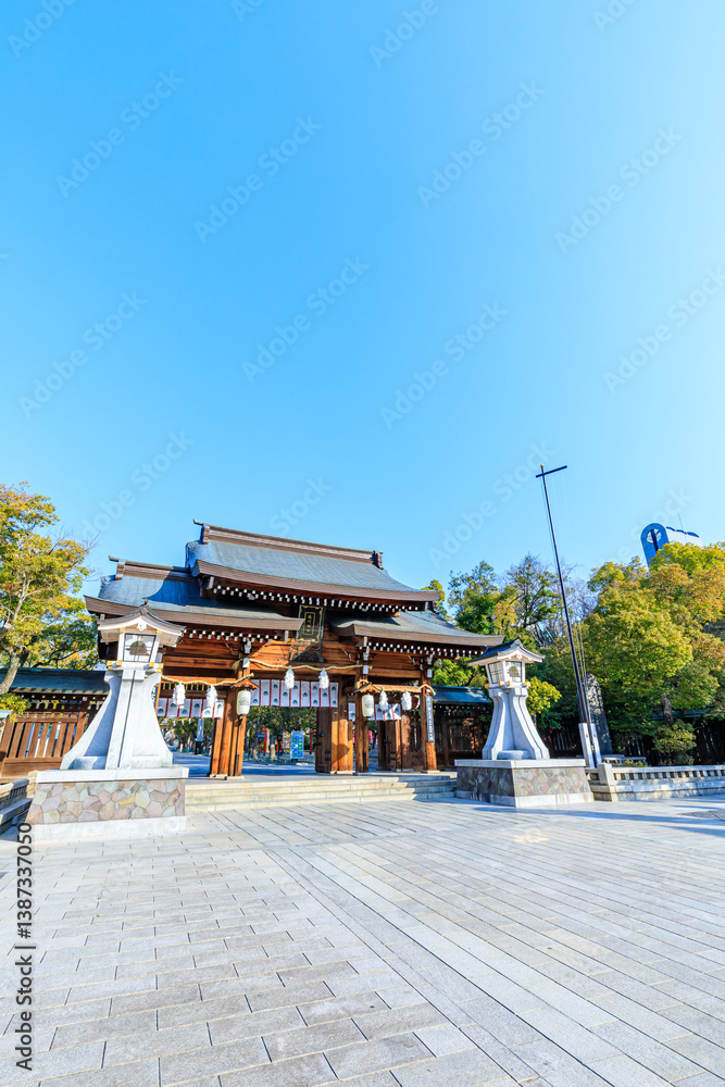 春の湊川神社 兵庫県神戸市 Minatogawa Shrine in Spring. Hyogo Pref, Kobe City. 春の湊川神社 兵庫県神戸市 Minatogawa Shrine in Spring. Hyogo Pref, Kobe City.