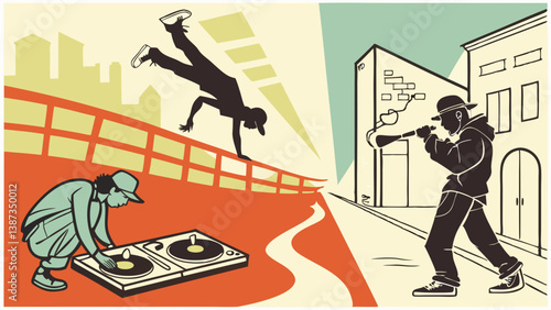 physical activity and sports vector