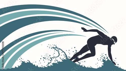 physical activity and sports vector