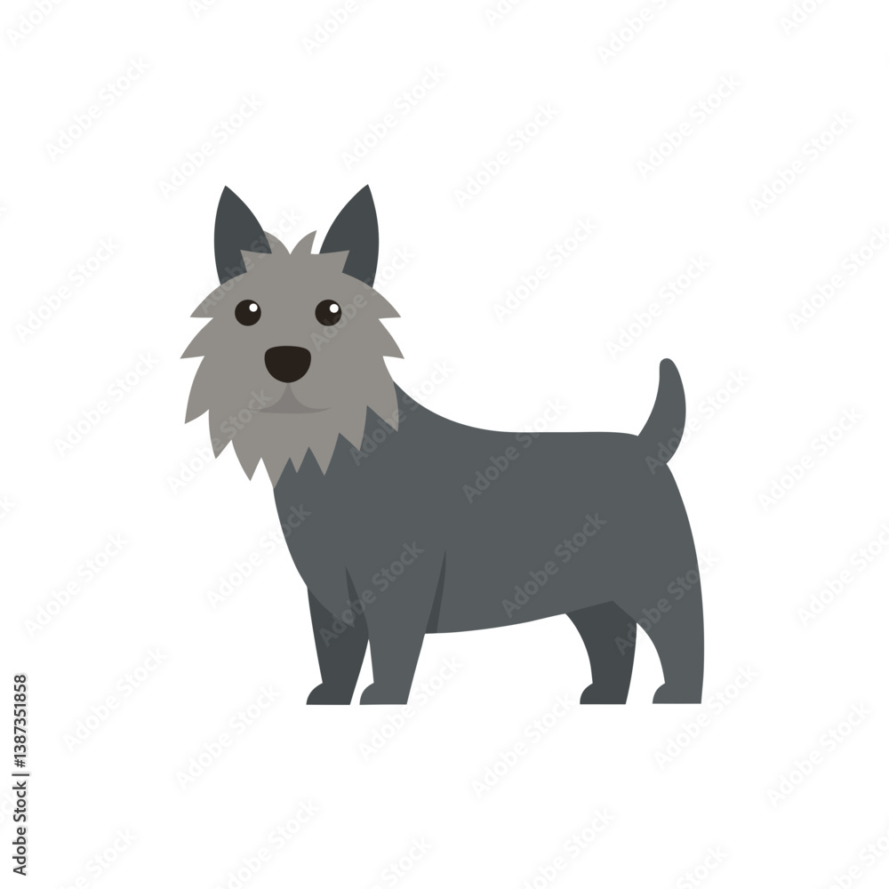 vector illustration of a dog vector illustration of a dog
