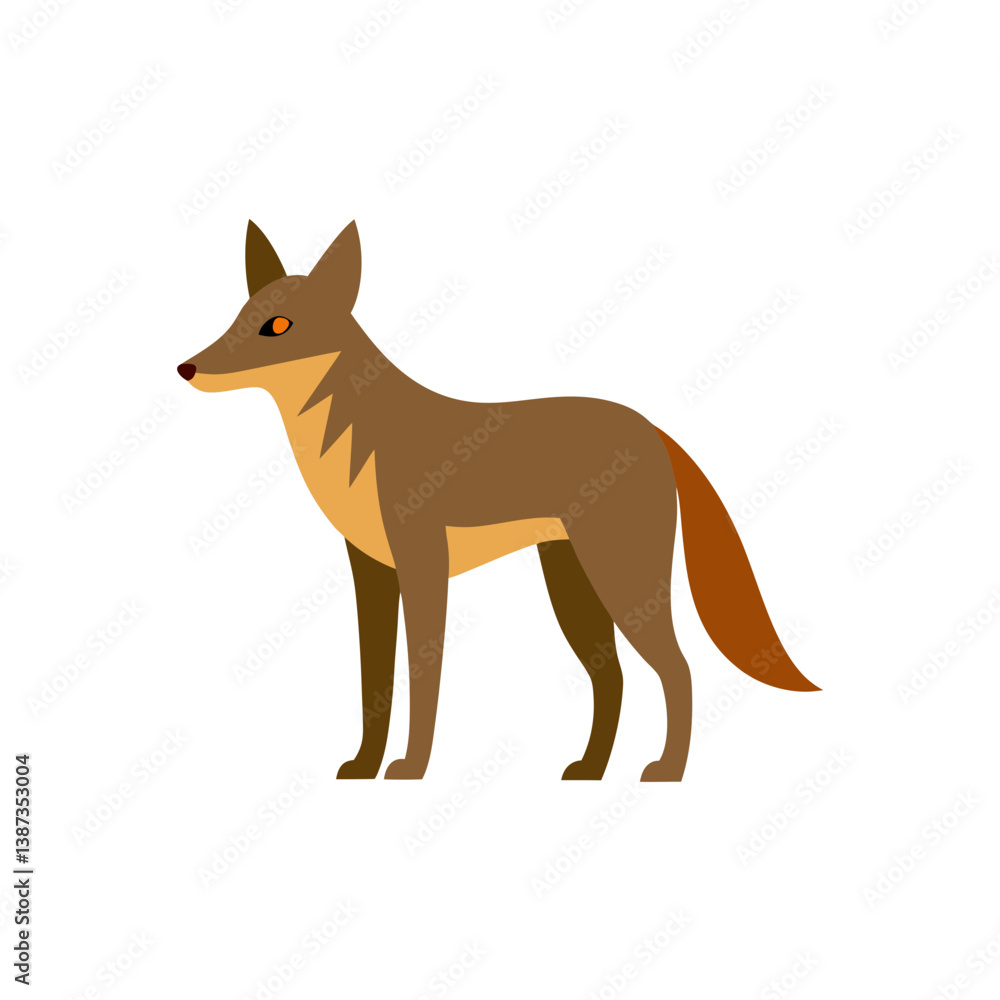 Fototapeta premium fox vector illustration