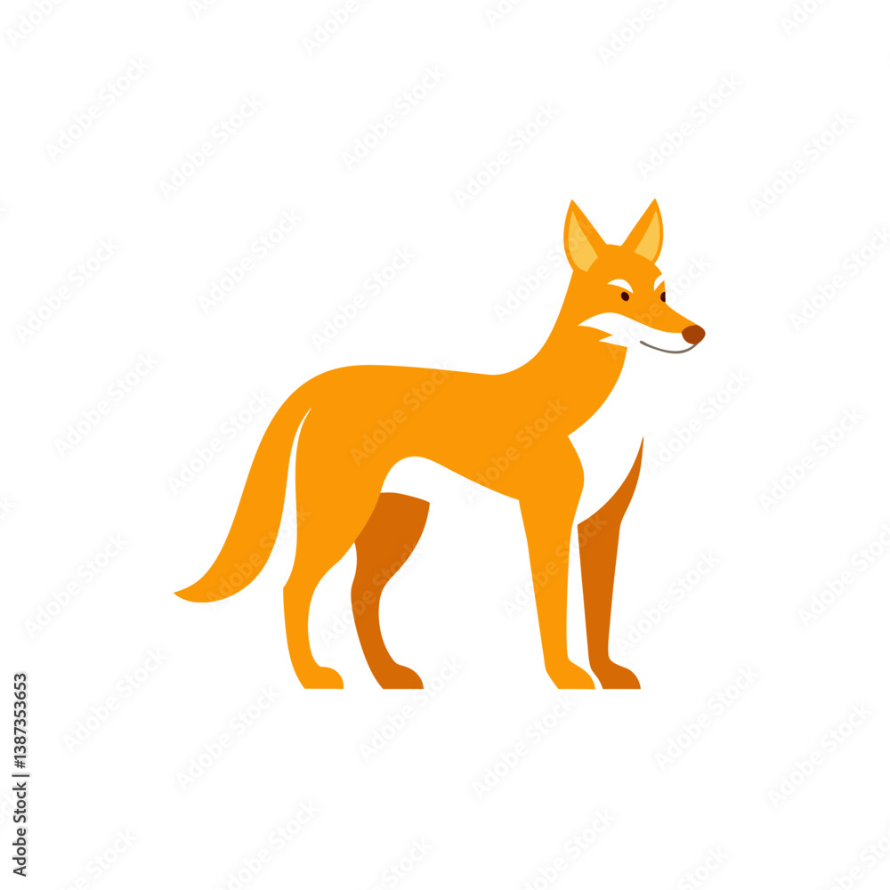 Fototapeta premium fox vector illustration