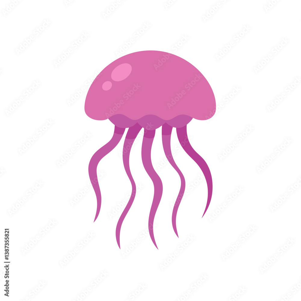jellyfish on black background jellyfish on black background