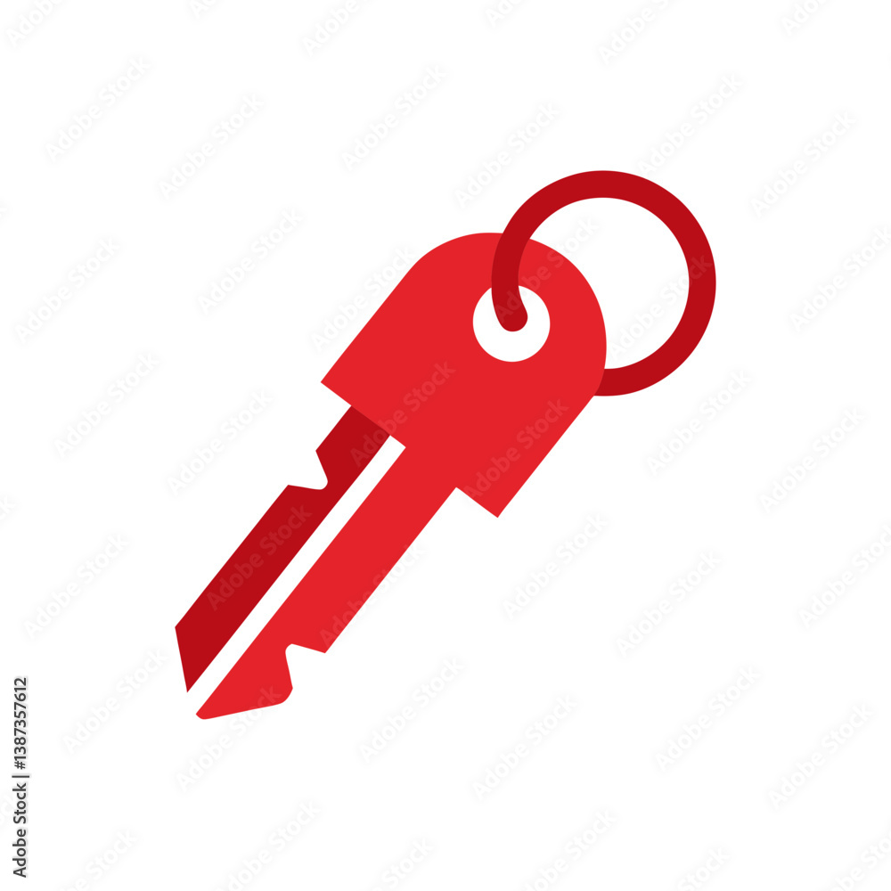 key with red heart key with red heart