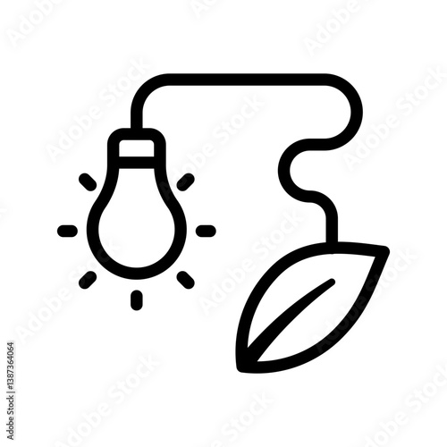 Organic Biomass Energy Icon