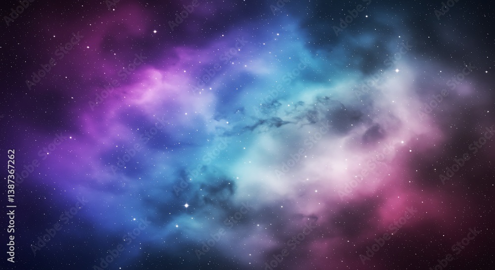 Cosmic Tapestry of Hues AI Generated Cosmic Tapestry of Hues AI Generated